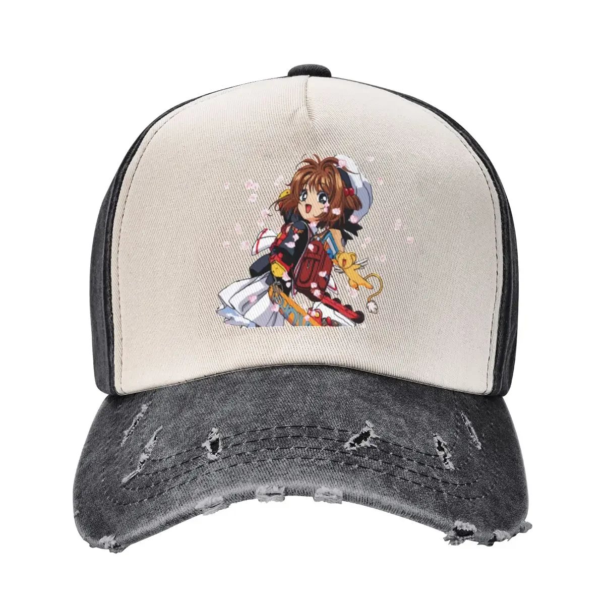 

Cardcaptor Sakura Roller SkatesCap Baseball Cap Hat Beach custom caps Uv Protection Solar Hat Dropshipping Hats Woman Men's