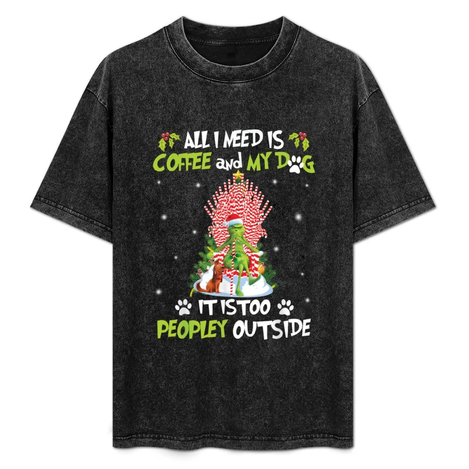 

It Too Peopley Outside T-Shirt vintage clothes quick drying anime stuff Aesthetic clothing clothes for men