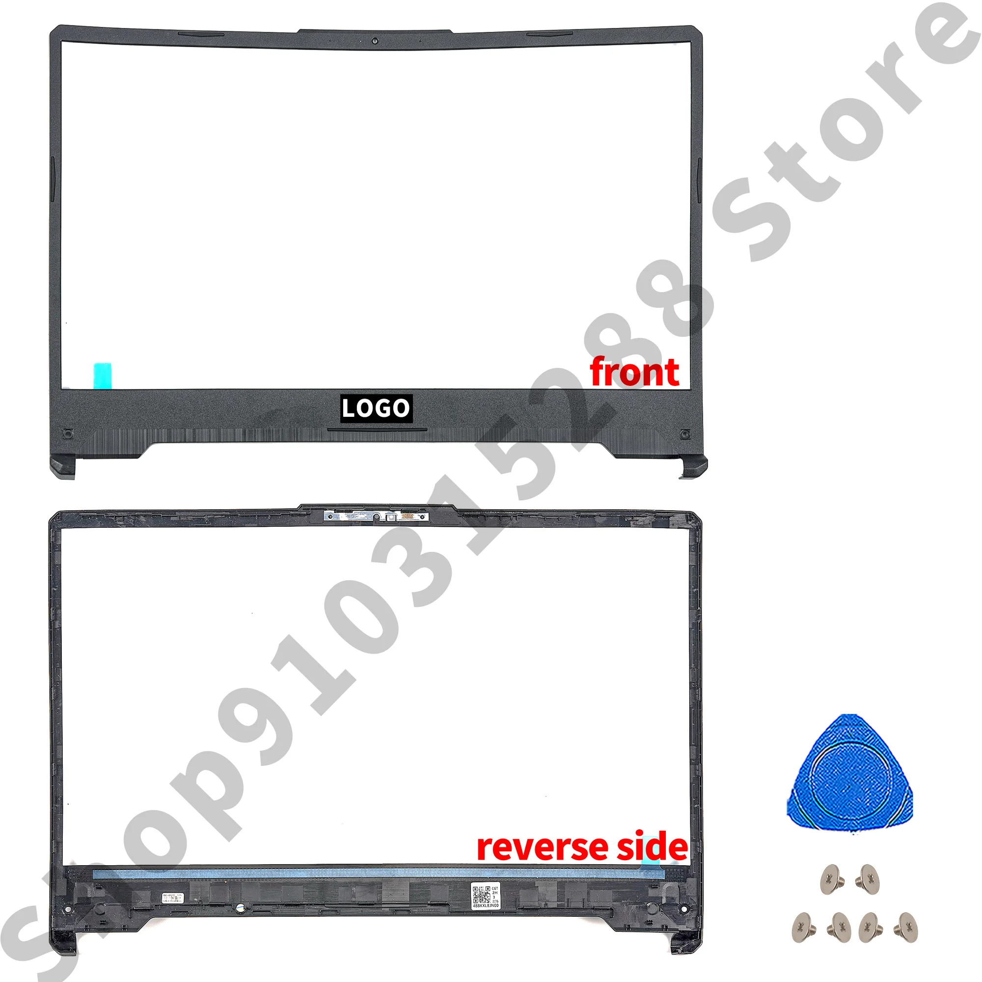 Laptop habitação casos para FX506, FX506HC, FX506HE, FX506HM, LCD tampa traseira, moldura frontal superior, substituição da tampa traseira, novo