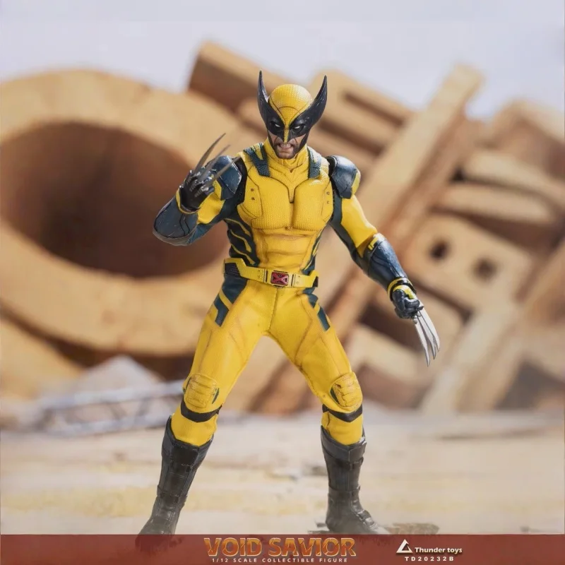 Spot Thunder Toys TD20232 Vacid Savior Deadpool Wolverine 1/12 escala muñeca móvil adorno de escritorio figura de acción coleccionable regalo