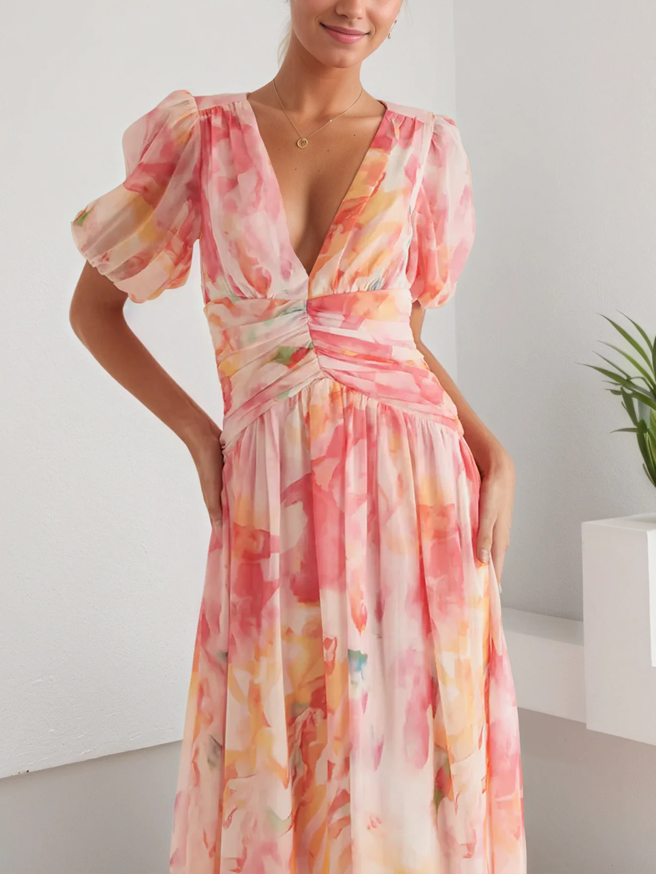 

Elegant African Dresses For Women Dashiki Summer Autumn Maxi Dress Ladies Traditional African Clothing Fairy Long Dress