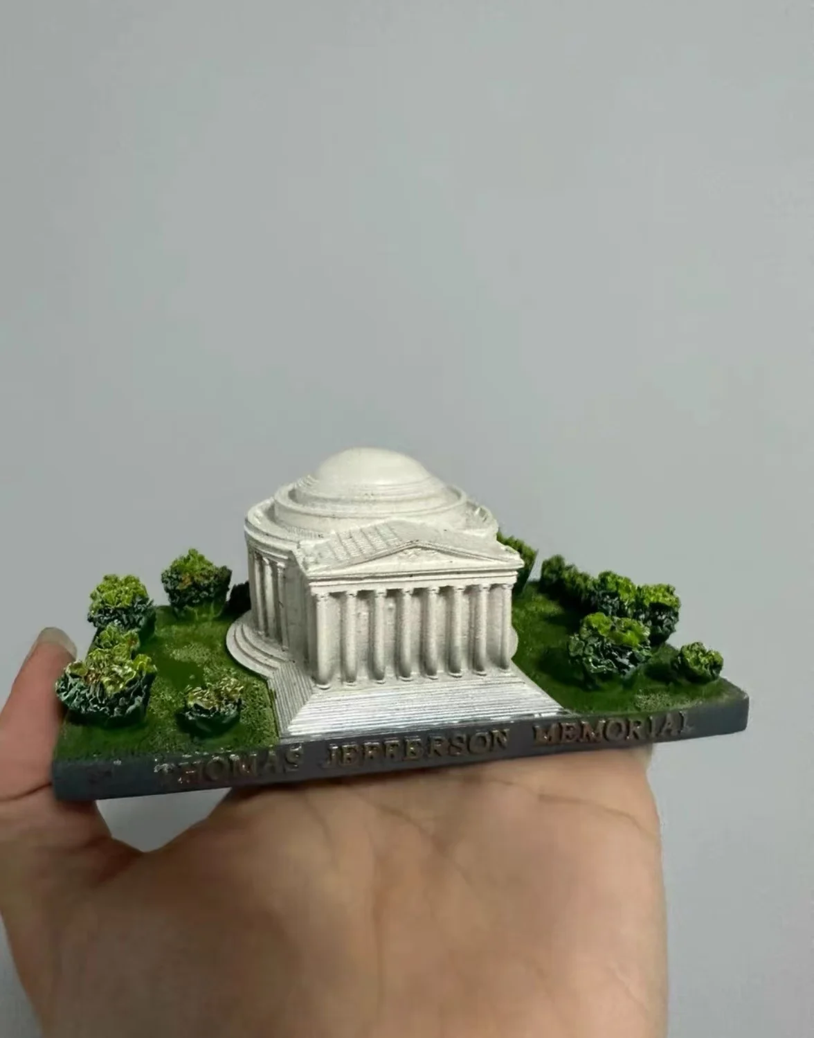 

resin figure mental psychological sand table game box court therapy building jeffersonmemorial