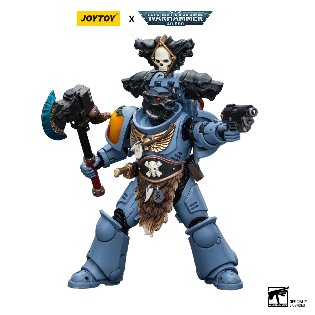 In Voorraad Joytoy Warhammer 40K 1/18 Space Wolves Claw Pack Anime Militair Model Actiefiguren Speelgoed Collectie Geschenken