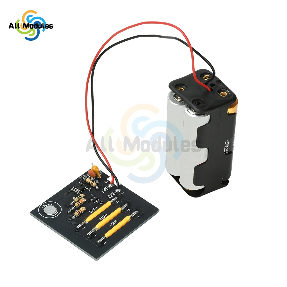 Touch Stepless Dimming Electronic Soldering Kit Fun Welding Practice Project DIY Hobbyist Holiday Gift