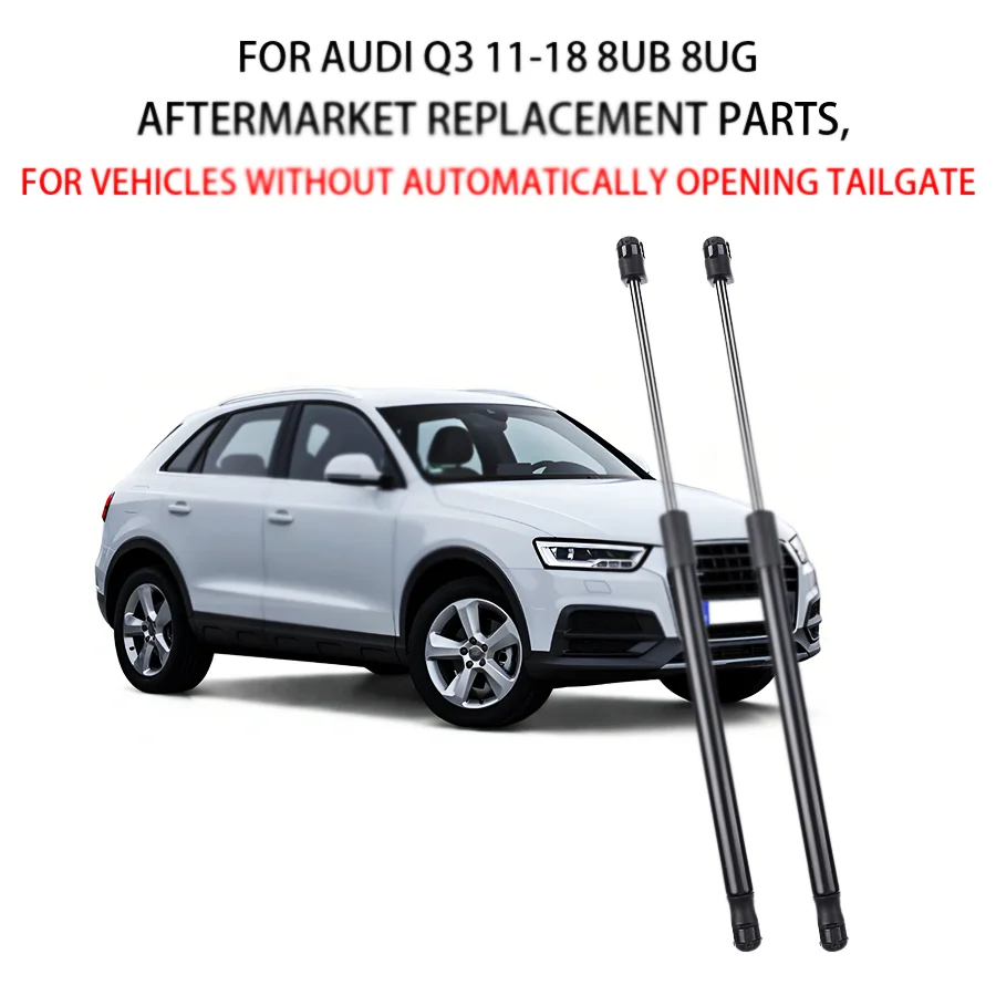 

for Audi Q3 12-11-18 8UB 8UG 8U0827552A 2pcs Rear Boot Tailgate Gas Struts