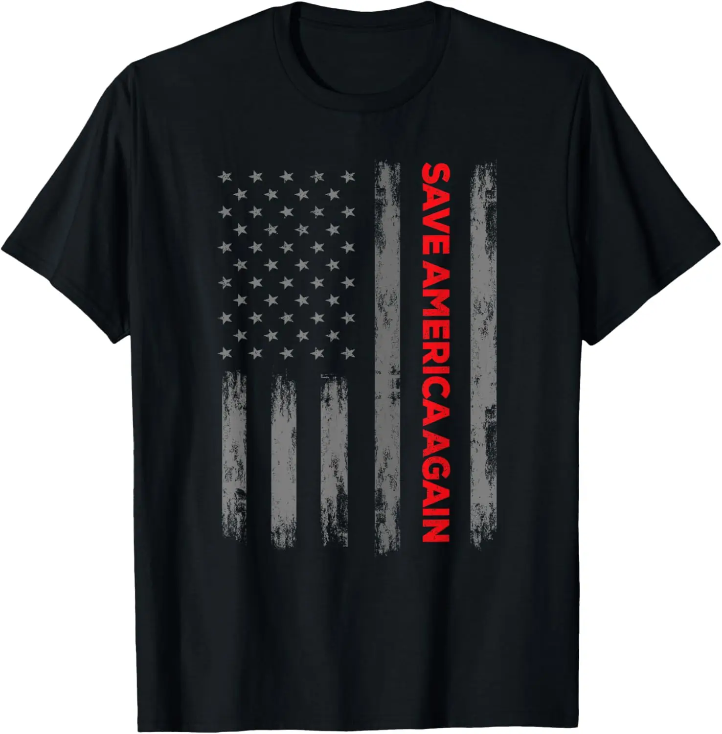 Save America Again Flag Vintage, American Flag T-Shirt