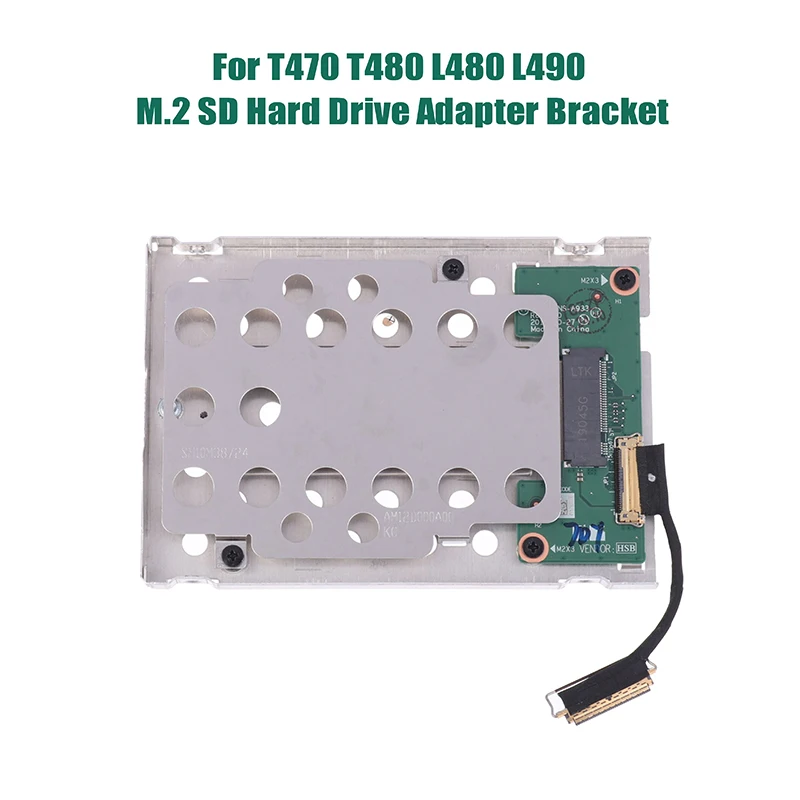 For Thinkpad T470 T480 L480 L490 M.2 SD Hard Drive Adapter Bracket HDD Cable Hard Drive Stand Laptop Accessories