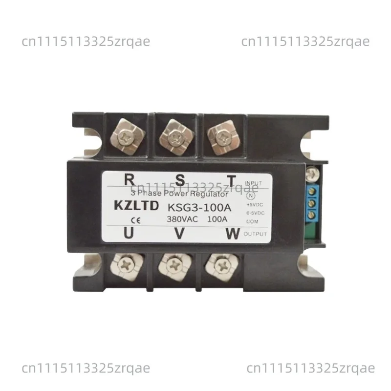 Three-phase solid state relay solid state ac contactor three-phase thyristor voltage regulator KSG3-100A