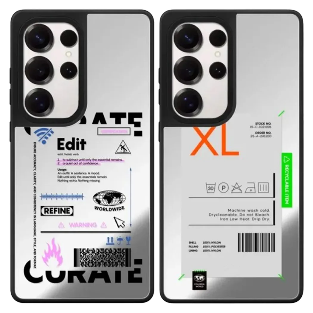 

5121710 Mirror Surface Magnetic Case: Compatible with Samsung Galaxy S23 U S24U S25 Ultra S25+ Plus Shell