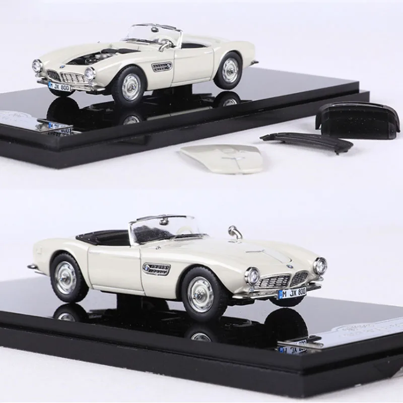 GFCC 1:64 Scale 1957 507 Roadster จําลองรถรุ่น STATIC คอลเลกชันตกแต่งวันหยุดของขวัญของเล่นของขวัญของที่ระลึก