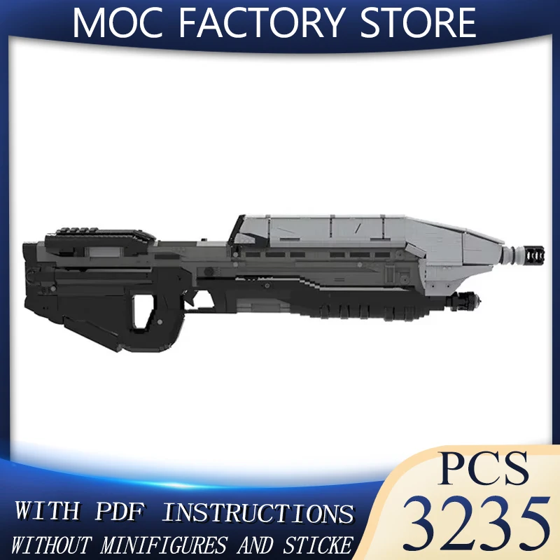

Популярная модель военной игры Moc, строительные кирпичи MA5D, штурмовая винтовка, технологические блоки, подарки, рождественские игрушки, наборы «сделай сам», сборка