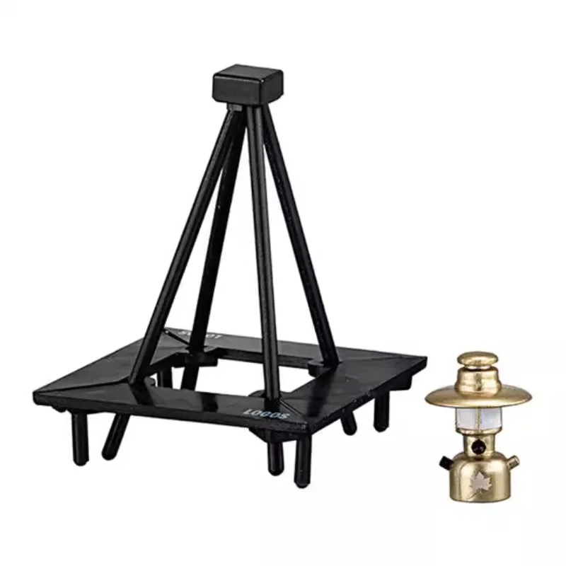 Original Bandai Gashapon ของเล่นแคปซูลอะนิเมะตุ๊กตาน่ารัก Miniature เต็นท์อุปกรณ์ตั้งแคมป์กลางแจ้งฉากเครื่องประดับรูป