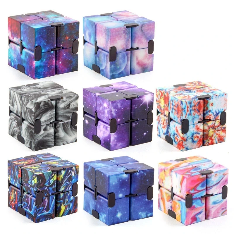 

Infinity Cube Stress Relief Toys For Anxiety Autism ADHD Juguetes Antiestrés Ansiedad Brinquedos Para Alívio Do Estresse