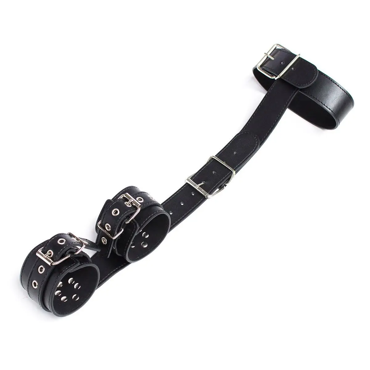 BDSM Sex Toys For Woman Couples Handcuffs Set Bondage Gear Bed Restraints Rope Strap Adult Game Wrists Neck Cuffs & Eye Mask