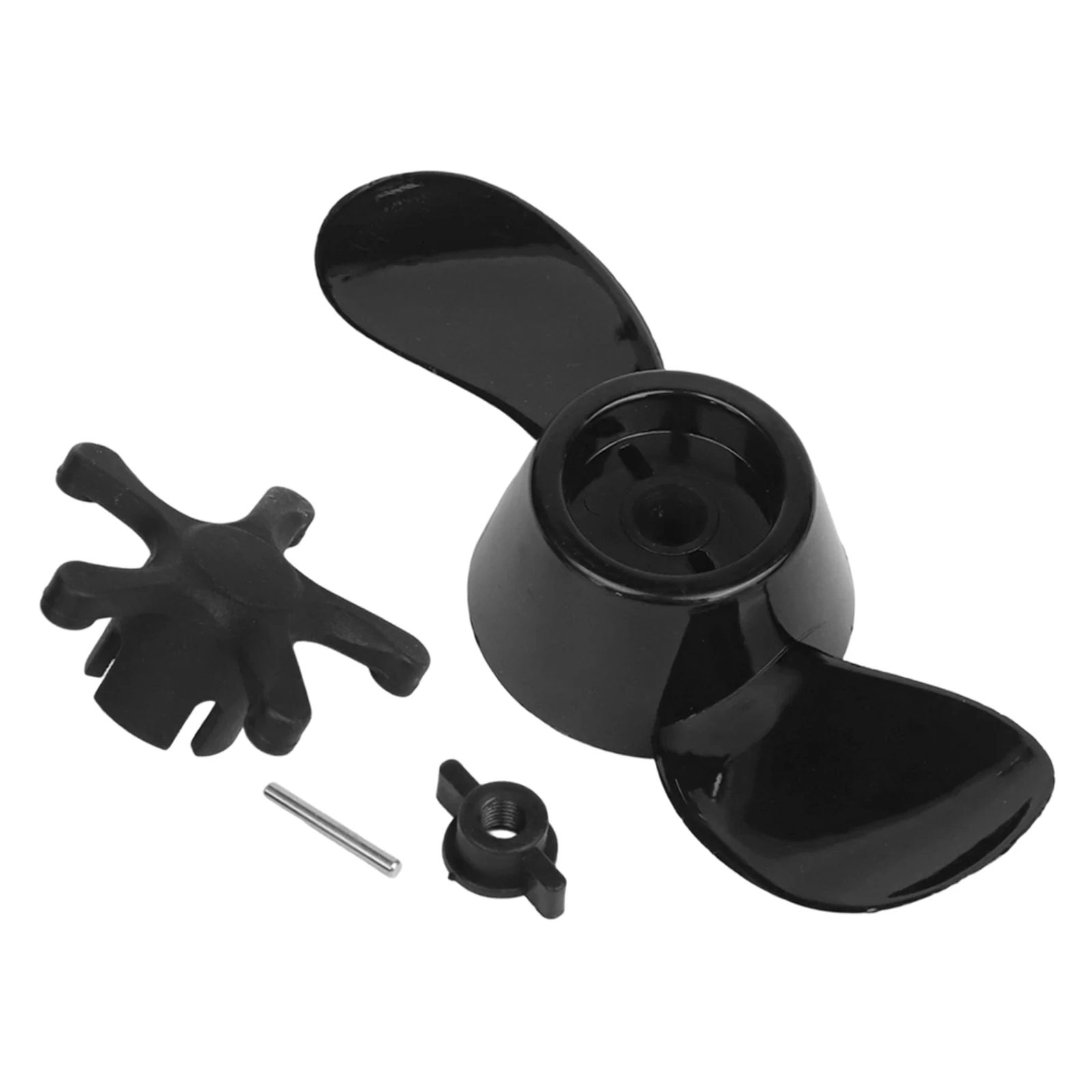 

High Speed Propeller Design Outboard Black Outboard Engine Propellers Easy Installation Long-lasting Durability
