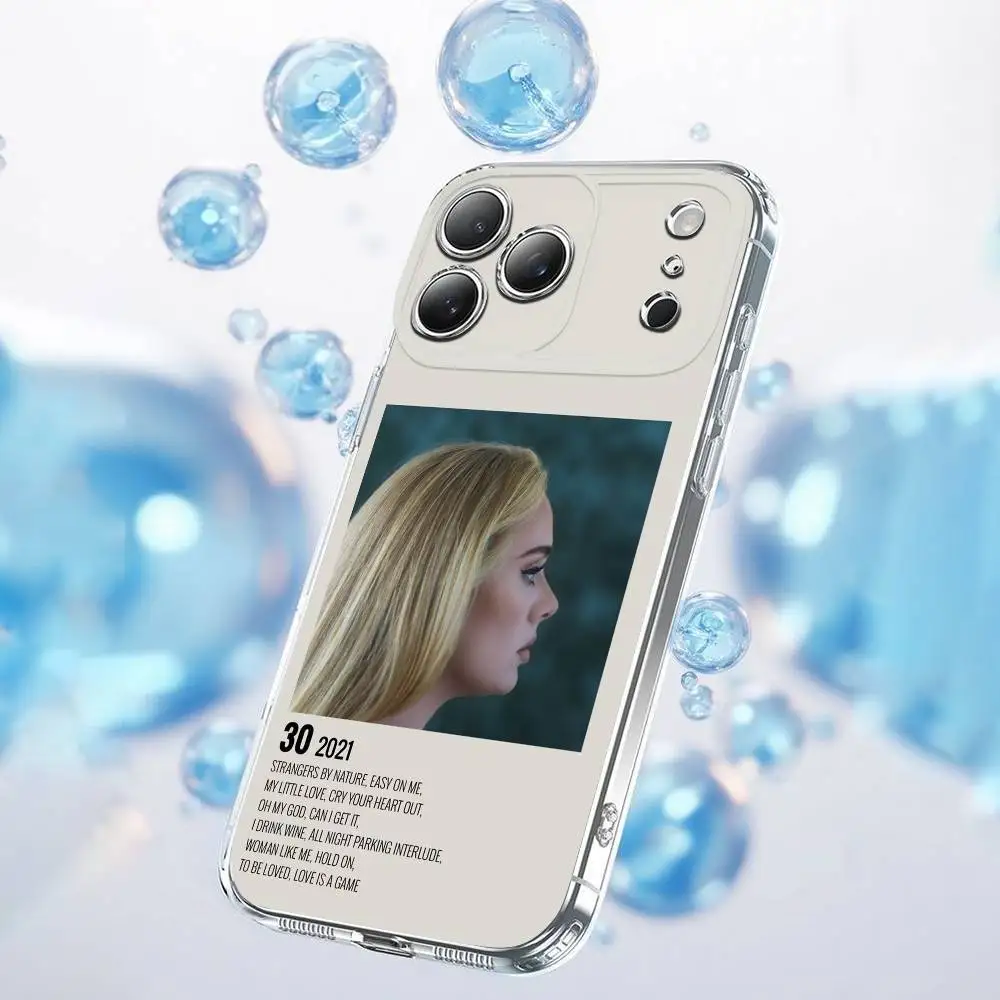 A-Adele 25 21 19 30 1988 حافظة هاتف لهاتف آيفون 14,11,15,17,13,12,16,Plus,Pro,Max,Plus,E,Air,غطاء شفاف صغير #3