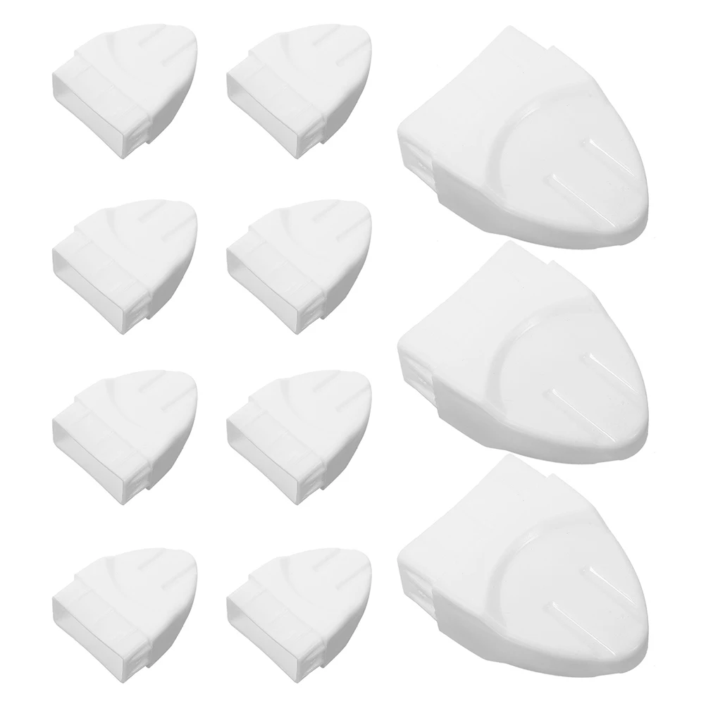 

20pcs Post Guardrail Covers Green White Plastic Pyramid Stair Handrail Stair Handrail End Caps End Caps Reusable Outdoor
