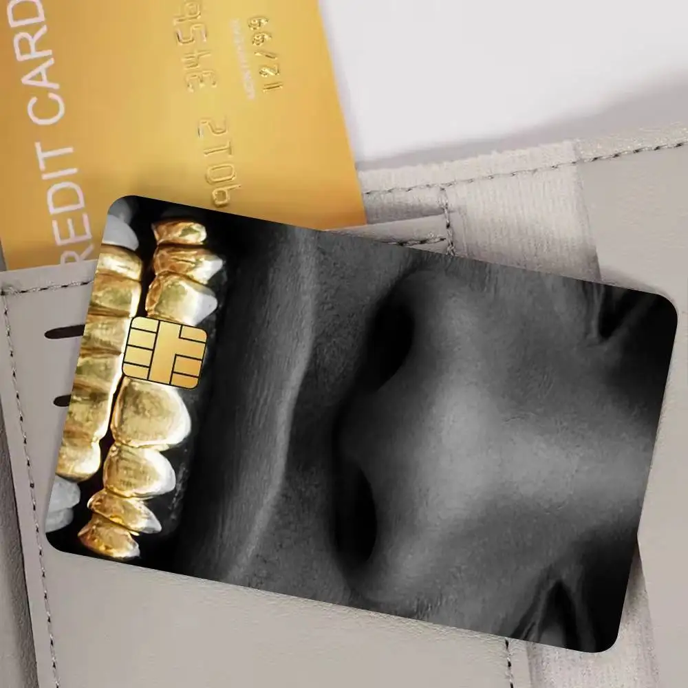 Asap Grilz Film Skin Cover Credit Card Stickers Debit Front Decoration Bank Bus Pass Waterproof