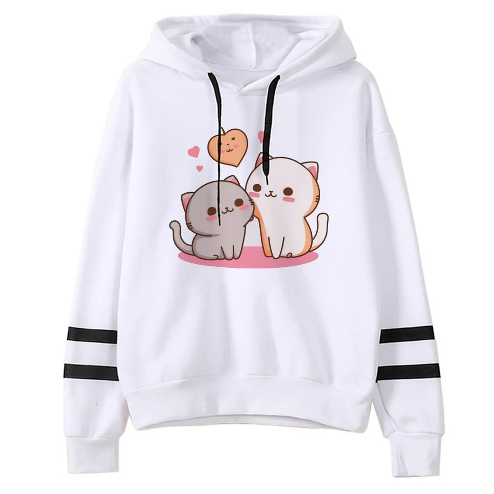 Peach Goma hoodies women Winter  streetwear y2k aesthetic Kawaii sweatshirts female streetwear pulls