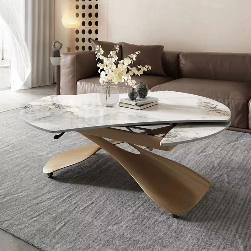 Nordic Modern Coffee Tables Premium Aesthetic Multifunction Convertible Coffee Tables Trendy Simple Table Basse Furniture Home