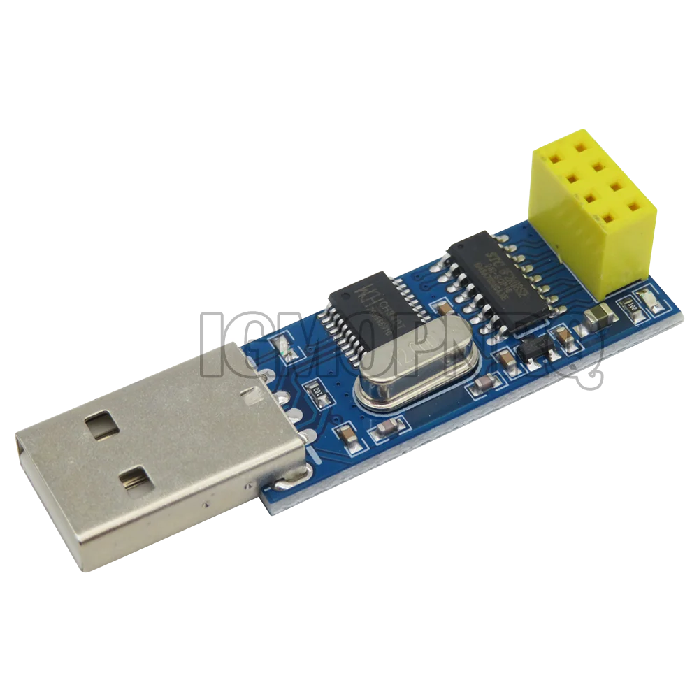 8pin USB CH340T To Serial Port Adapter Board + 2.4G NRF24L01+ Wireless Module For Arduino