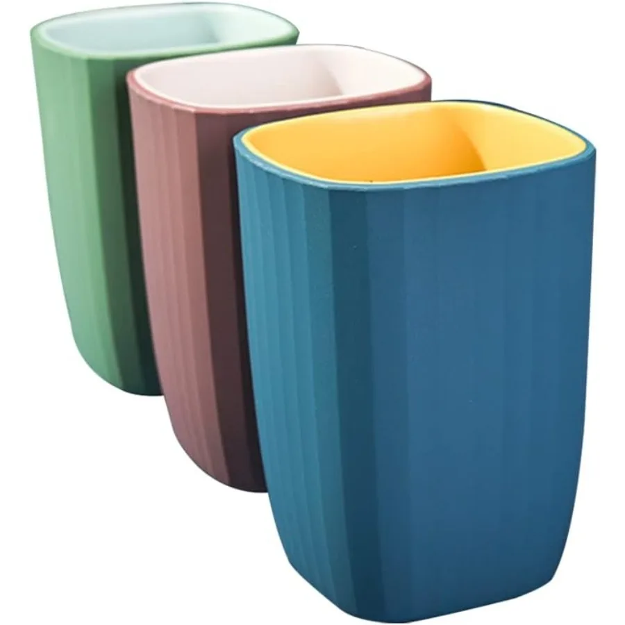 

Tumbler Cup Toothbrush Cup 300ml Unforgettable Bathroom Toothbrush Holder Mouthwash Cup Toothbrush Storage Box Eco-Friendly Pla