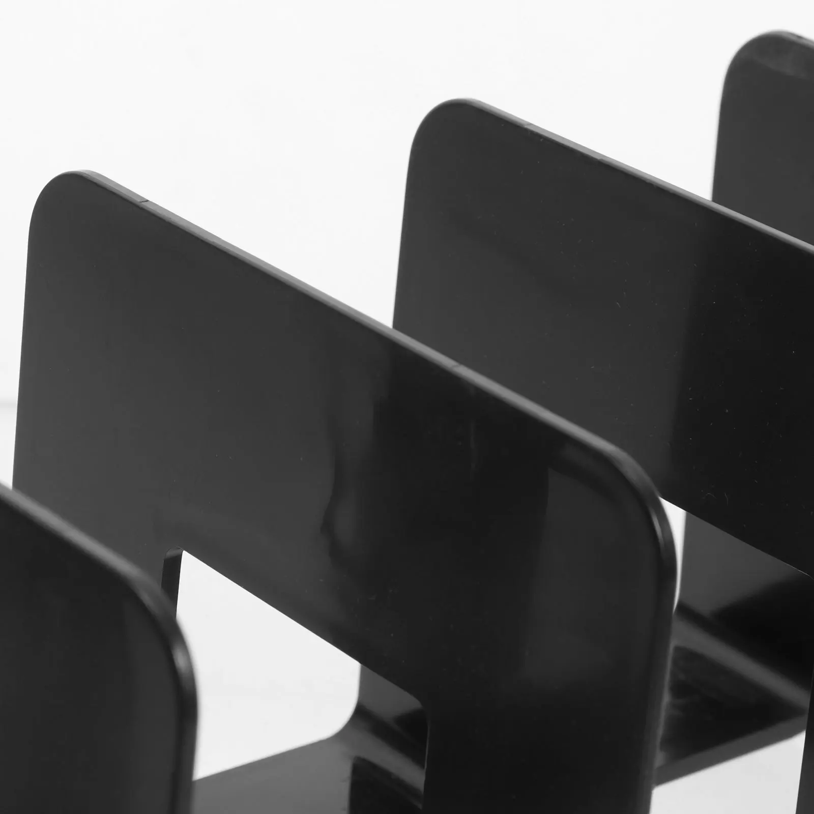 Book Organizer Large Capacity Multi Compartment Design No Assembly Required For Home Study Library Storage Magazine File Rack