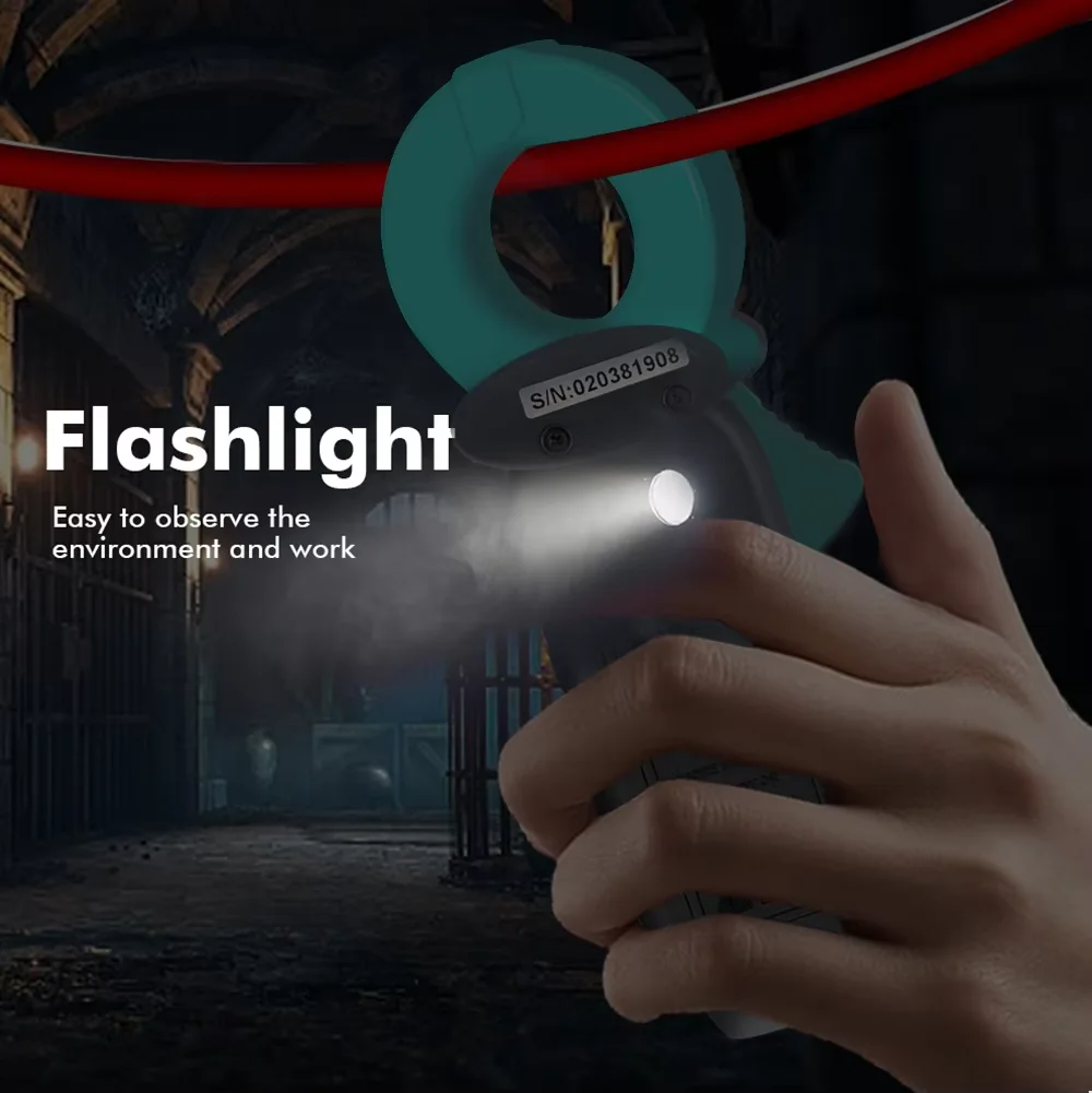 WinaPEX 268C 0,01 мА Высокоточные клещи переменного тока 100 А Тест тока утечки Литиевая батарея Цифровой мультиметр Инструмент для электрика