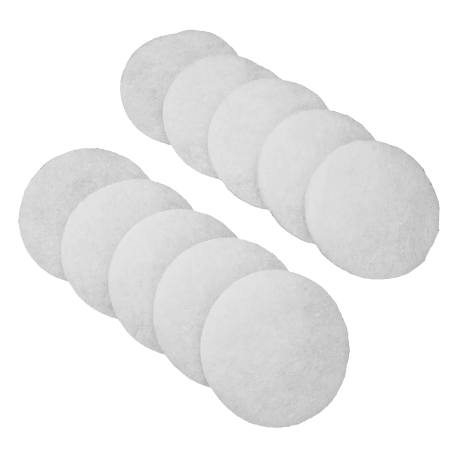 10pcs G3 Air Filter 110mm For Helios ELF-DLV 125 Coarse Synthetic PET Fiber Ventilation Replacement Part White