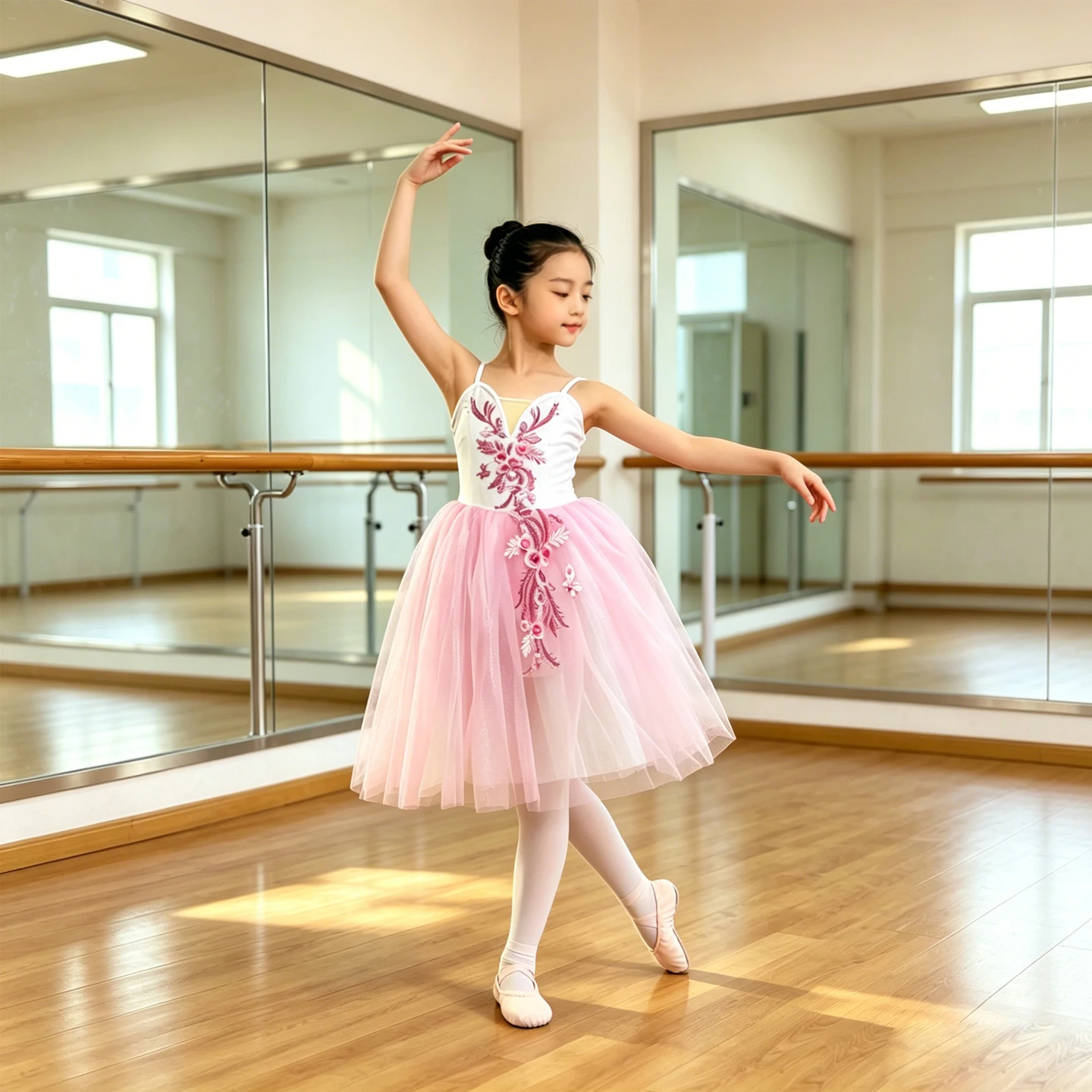 Red Romantic Ballet Dress Clothes For Girls Adults Kids Long Ballerina Dress Women Child White Tutu Ballet Skirts Dance Costume