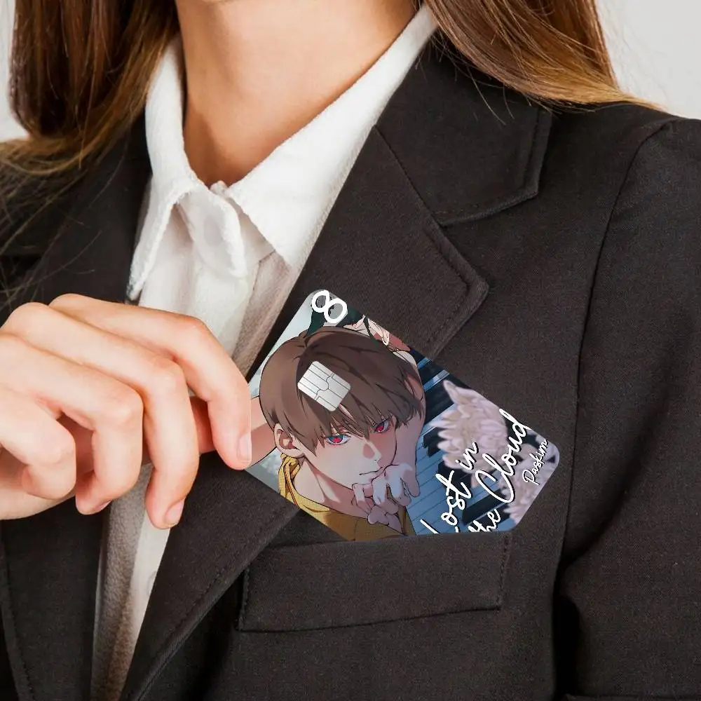 Lost In The Cloud 2024 أنيمي الكرتون الجلد ملصقات فيلم الشريط الحال بالنسبة لبطاقة الخصم الائتمانية الكبيرة الجانب الأمامي