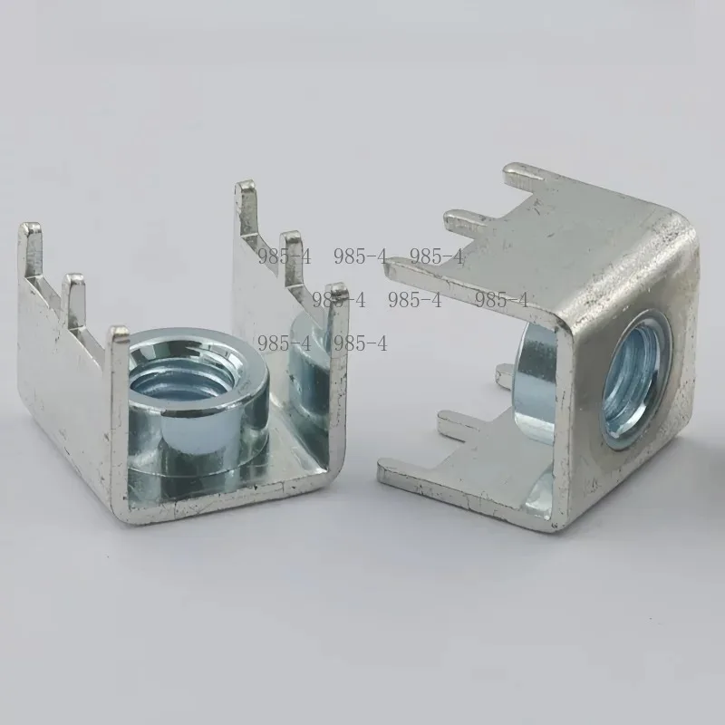 Six-foot high current riveting terminal, 29 M8 nut welding terminal, power hardware fixing holder