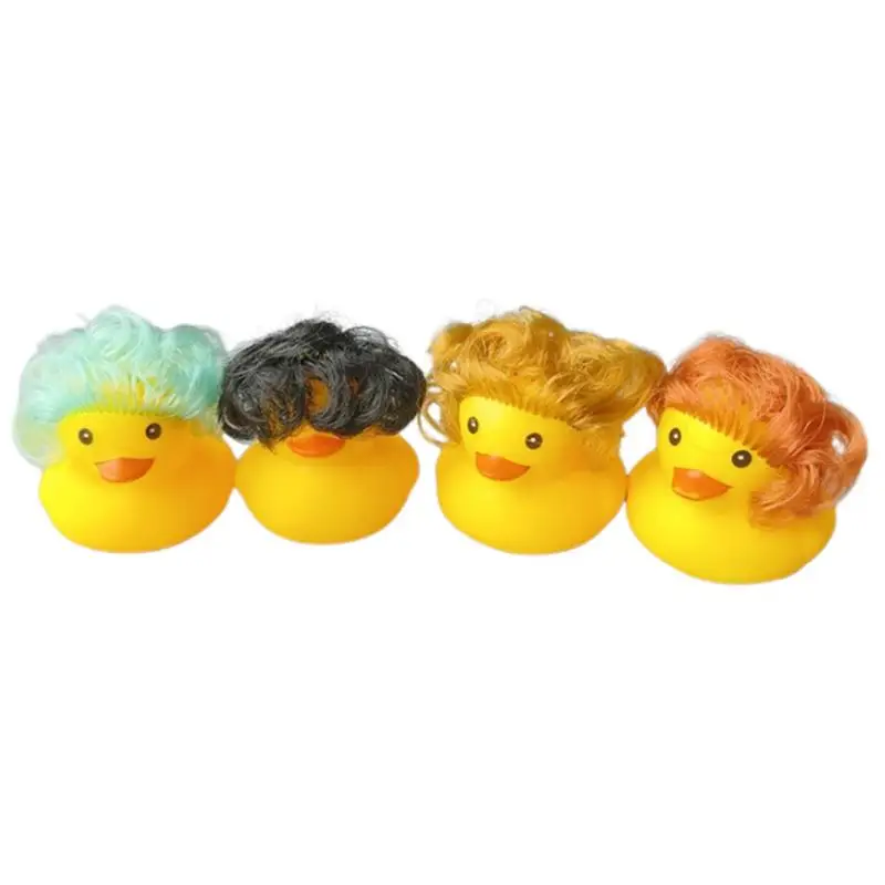 

Hair Stylist Rubber Duck Yellow Rubber Ducks Cute Rubber Duck Bath Party Toys Squeak Rubber Floating Duck Rubber Ducky Float For