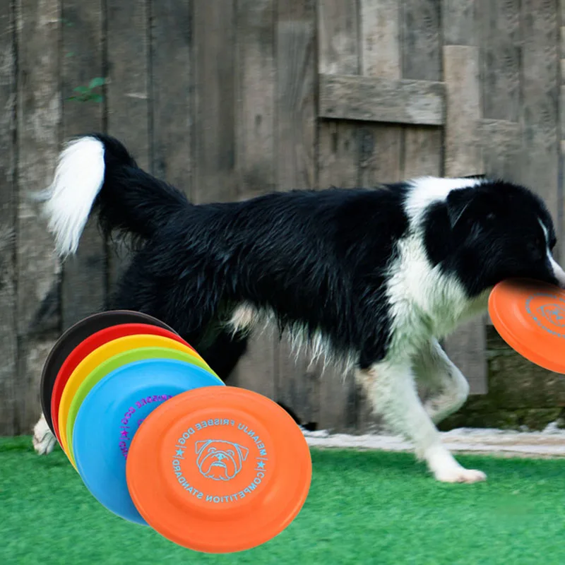 Bissfeste Weiche Hundeleiterscheibe Schwimmende Wasserwurfspielzeuge für Haustiere Interaktives Trainingsspielzeug für Welpen Kleine Mittlere Große Hunde – Detail 1