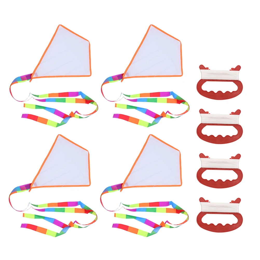 DIY Kite Blank เด็กภาพวาดของเล่นที่น่าสนใจ Abs ตลกระบายสีวาด Interactive