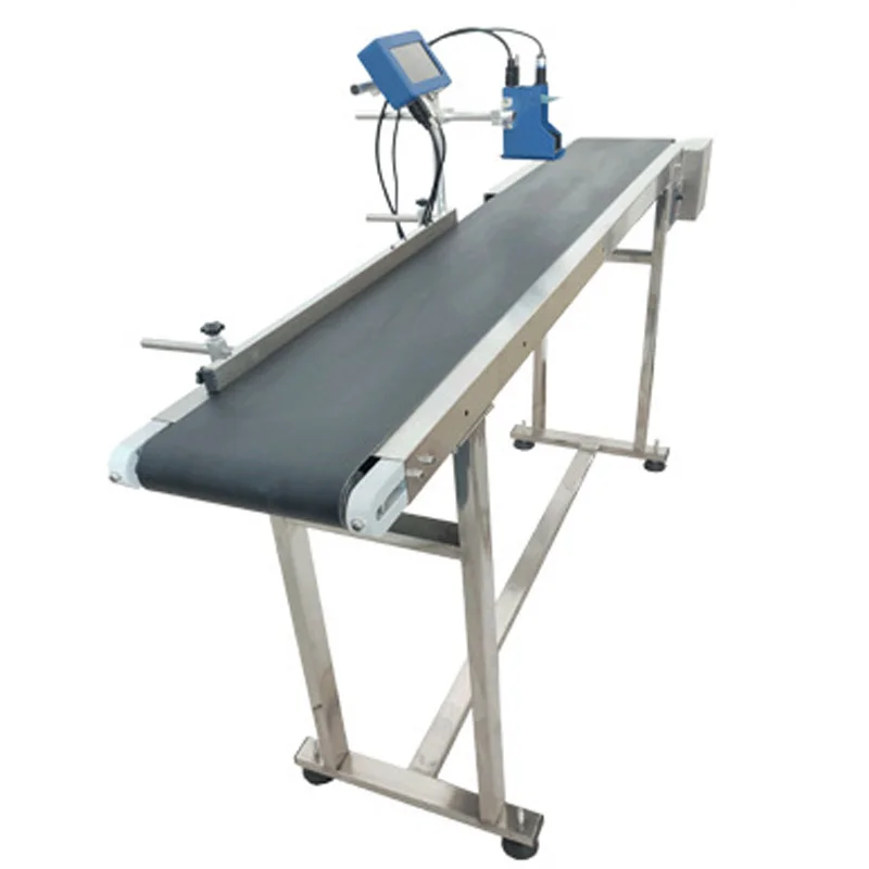 25.4 large character inkjet printer Fully automatic assembly line batch number paper box carton small online coding machine