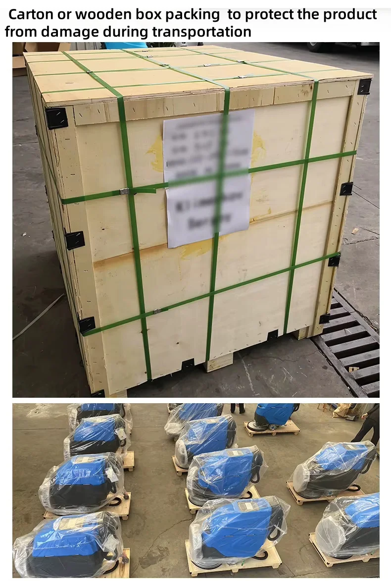 معدات غسيل الأرضيات B50 المهنية المدفوعة يدويًا معدات التنظيف المهنية #2