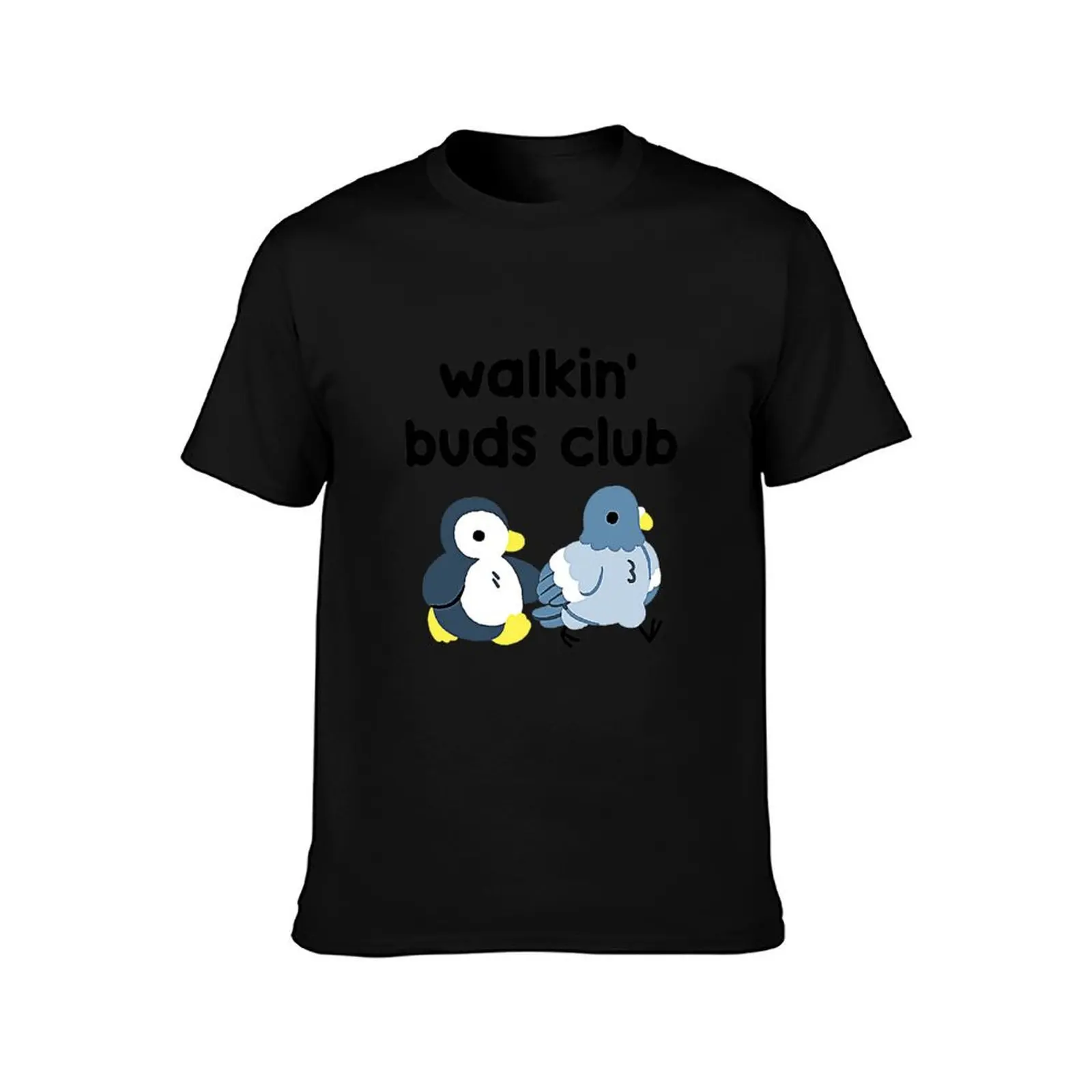 walkin 'buds club t-shirt T-Shirt baggy shirts custom t shirt funny t shirts men