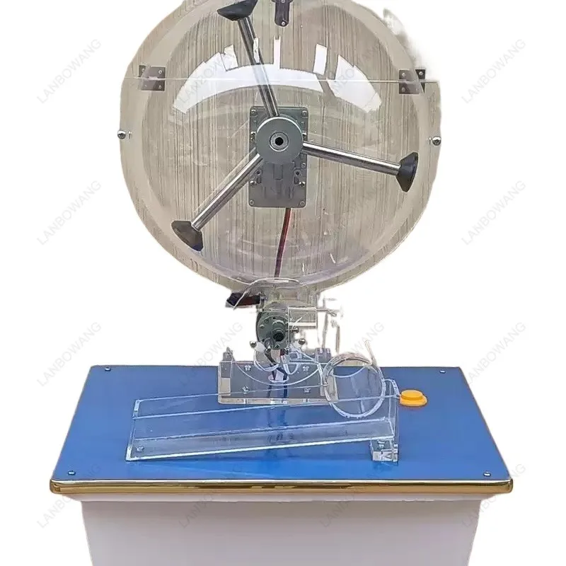 Fully Automatic Random Lucky Draw Machine For Official Bidding And Entertainment Lottery Selection Equipment