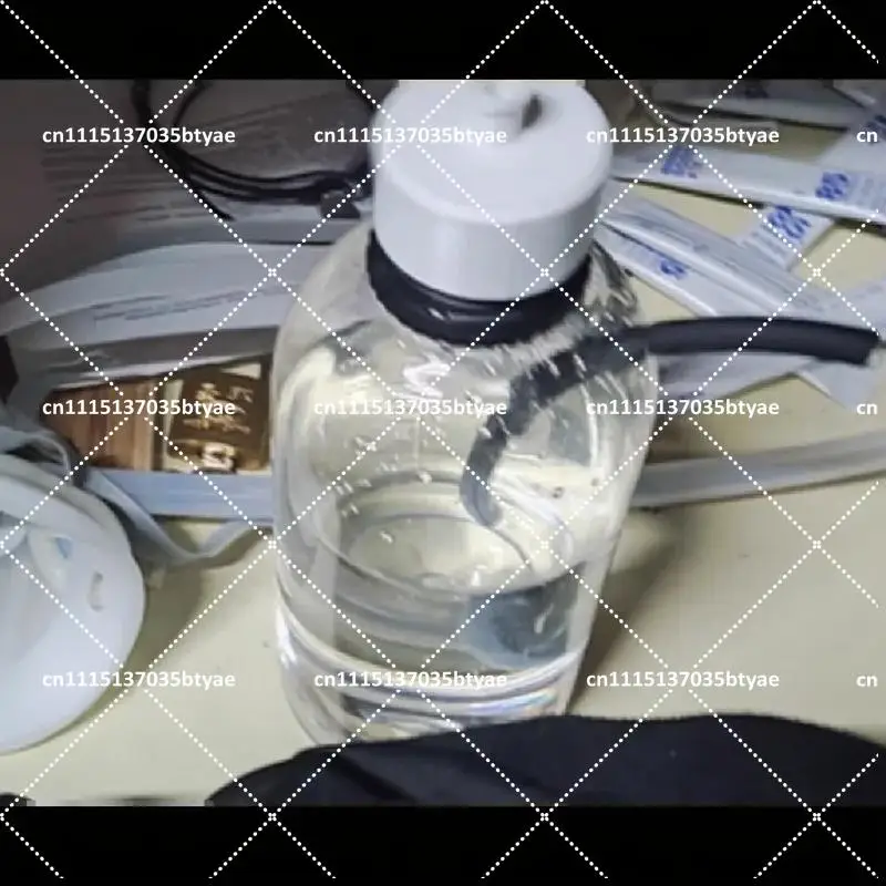 Transparent 1L Negative Pressure Bottle Breath Control Breath Accessories Metal Connector Gas Mask