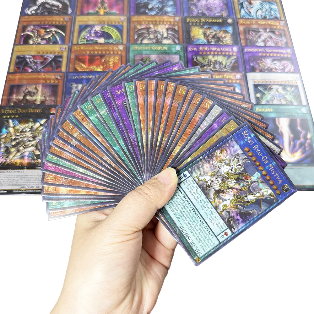 Yu-Gi-Oh Cartões Inglês Holográfico Letra Dourada 25o Aniversário YGO Cartões de Jogo Quarter Century Secret Rare Dark Magician TN23
