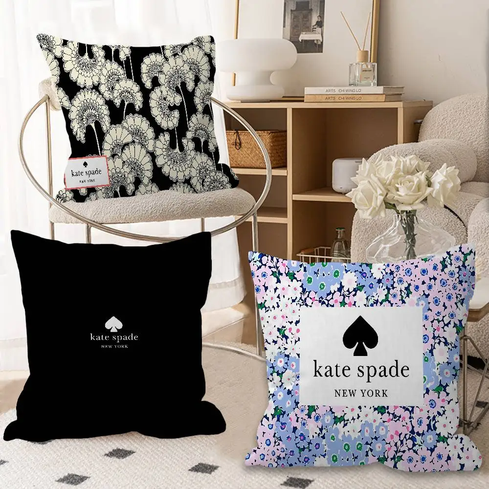 Funda de cojín K-Kate S-Spade, cojines de poliéster para sofá, cojines decorativos, funda de almohada para decoración del hogar