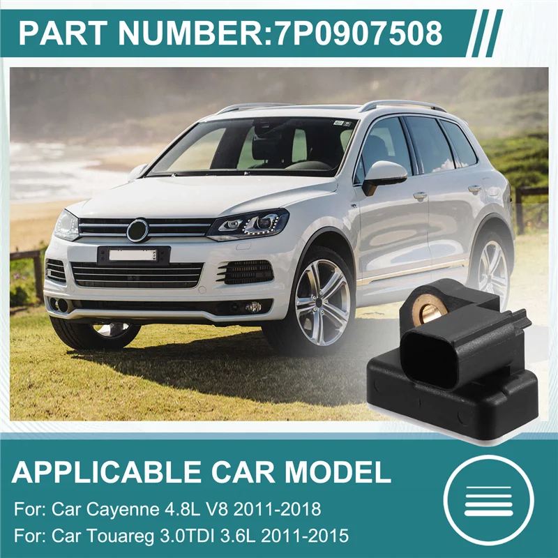 

Strict 7P0907508 Car Accelerometer Sensor For Porsche Cayenne 4.8L V8 2011-2018 For VW Touareg 3.0TDI 3.6L 2011-2015