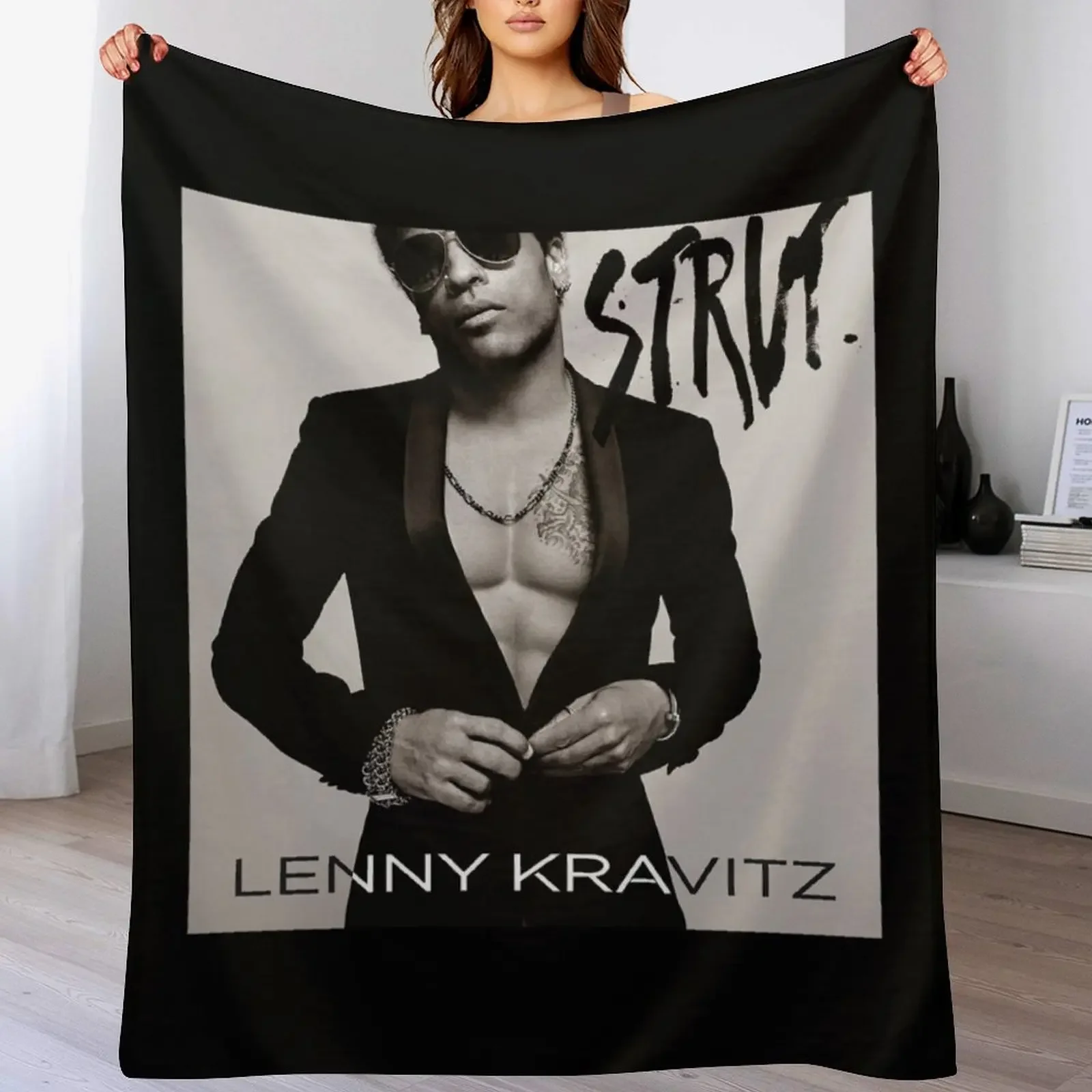 

Strut Throw Blanket Soft Plaid Heavy Warm Travel Blankets