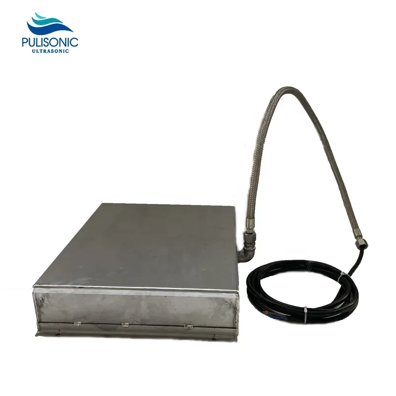 Strong Wave Steel SUS316 Underwater Ultrasonic Transducer Vibration Cleaner For Cleaning Auto Engine Lab Hardware