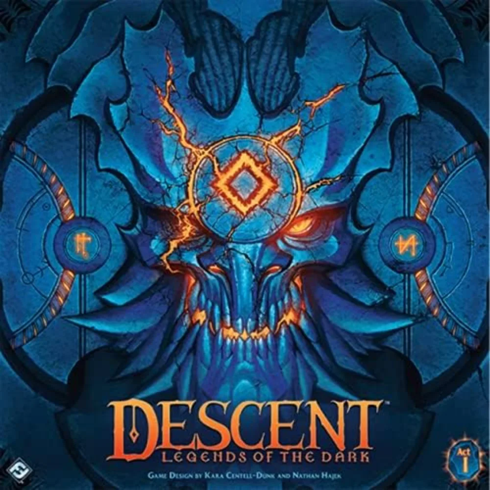 Descent: Legends of the Dark Board Game - Epic Dungeon-Crawling Adventure! Cooperative Strategy Game for Kids & Adults