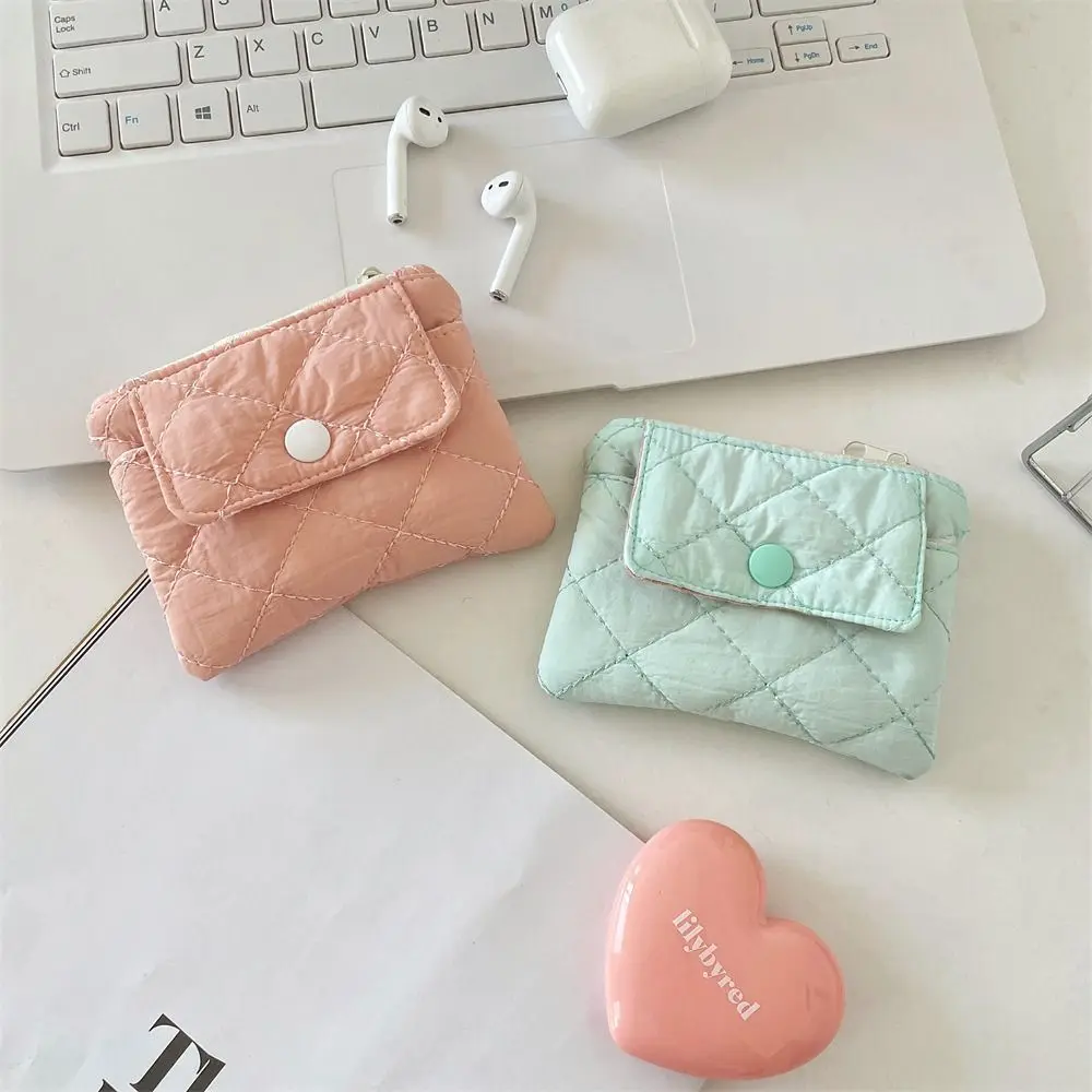 الحلو متعددة الوظائف البسيطة قماش محفظة نسائية للعملات المعدنية مجوهرات التعبئة حقيبة حامل البطاقة حقيبة أحمر الشفاه الصغيرة لون الحلوى لطيف المحفظة في الهواء الطلق