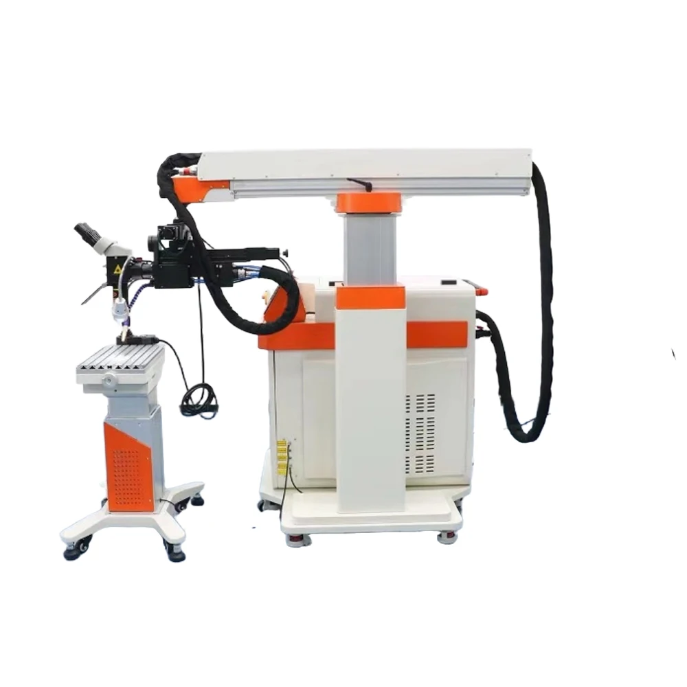 New mold repair 1500W 2000W  fiber laser welding machine with mobile function Z axis