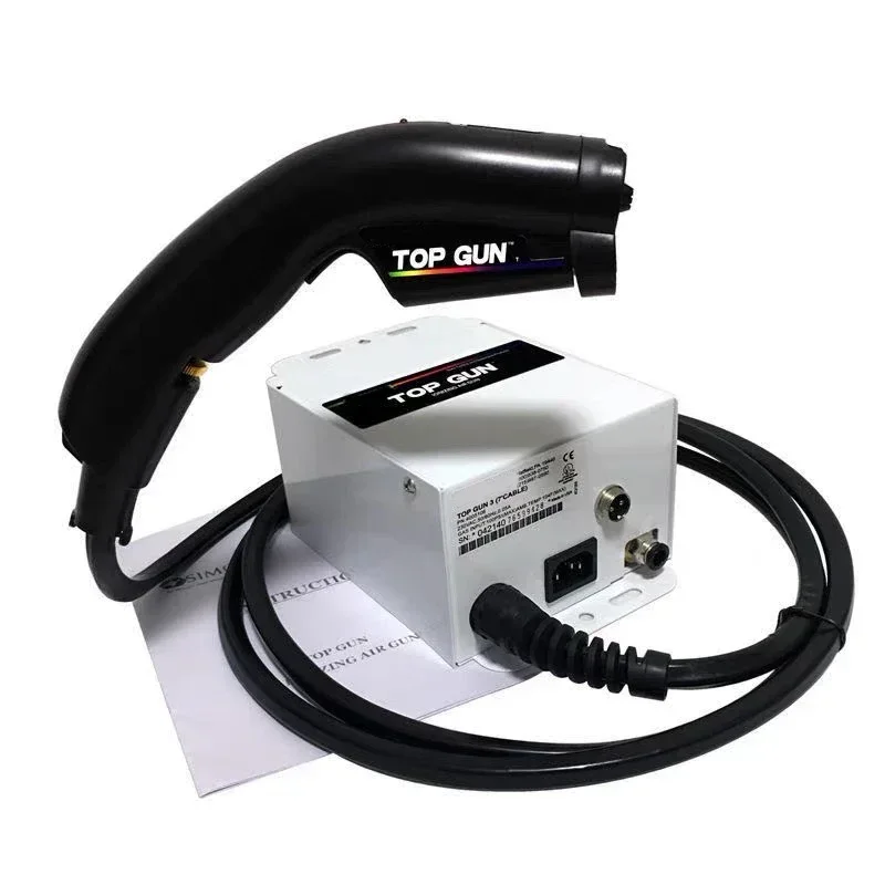 Multifunctional, efficient static removal ion air gun, electrostatic dust removal gun, ionizing hair dryer, static elimination
