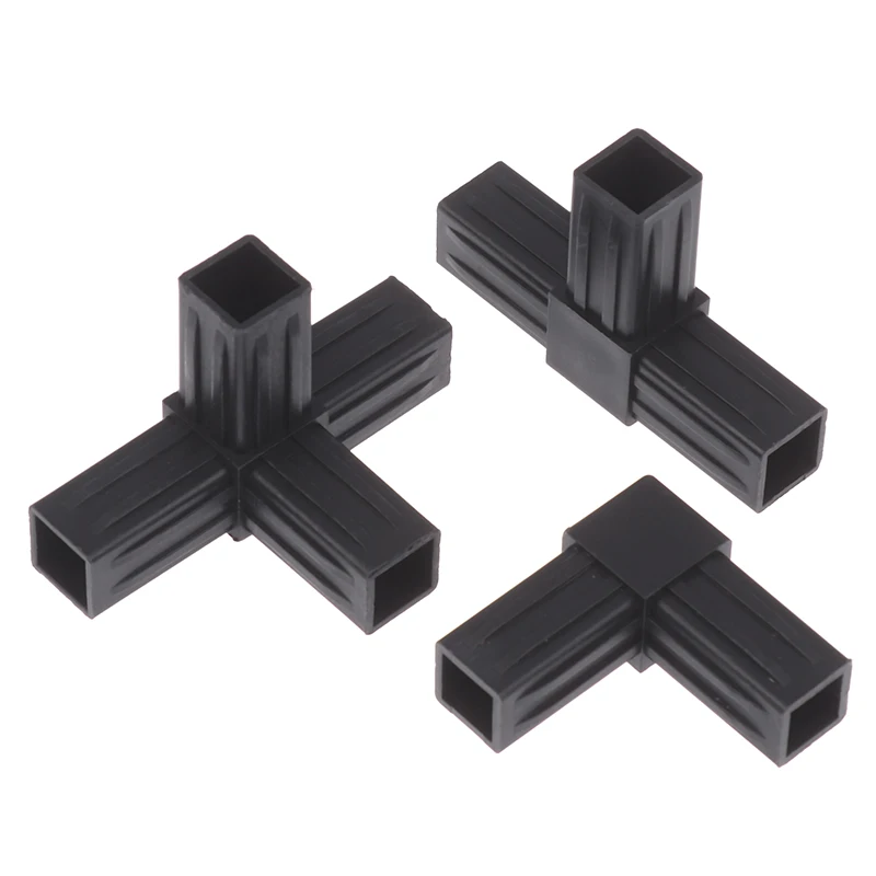 

Hot 1/5Pcs 20MM 2/3/4-/5-way Cross Square Pipe Fittings 20X20Pipe Angle Code Hexagonal Through Plastic Fittings ABS Connector